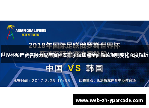 世界杯预选赛名额分配与赛程安排争议焦点全面解读规则变化深度解析